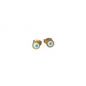 Σκουλαρίκια Eye gold  SK00201