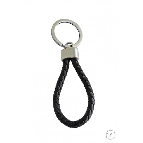 Key ring leather black  MP0015