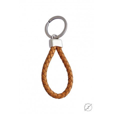 Key ring leather black  MP0015