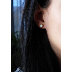 Earrings Eye gold  SK00201
