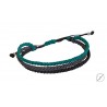 Bracelet macrame 3colours  VRA00408