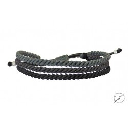 Bracelet macrame 3colours  VRA00408