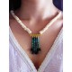 Necklace semi-precious stones  EX0003