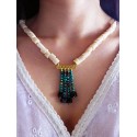 Necklace semi-precious stones  EX0003