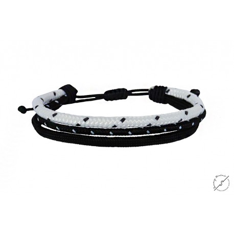 Ανδρικό βραχιόλι 3σειρο Nautical rope  VRA00430