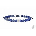 Bracelet sodalite blue 06  VRA00435