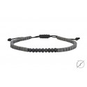Ανδρικό βραχιόλι Hematite cube  VRA00441