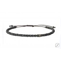 Bracelet  Hematite grey mat  VRA00440