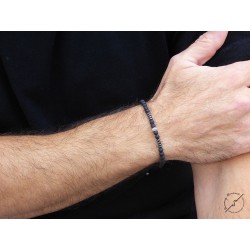 Bracelet Lava Hematite  VRA00443