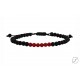 Bracelet  Lava karnelian  VRA00445