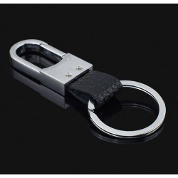 Key ring Minimal leather black  MP0017