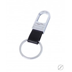 Key ring Minimal leather black  MP0017