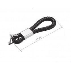 Μπρελόκ Leather black  MP0018