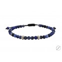 Ανδρικό βραχιόλι Sodalite mat  VRA00448