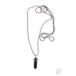 Ανδρικό μενταγιόν Onyx black  KLA0061