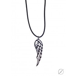 Ανδρικό μενταγιόν Φτερό ασήμι 925° KLA0062