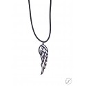 Ανδρικό μενταγιόν Φτερό ασήμι 925° KLA0062
