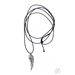 Pendant Wing silver 925° black KLA0063