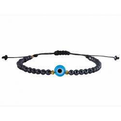 Bracelet Eye - hematite VRA00567