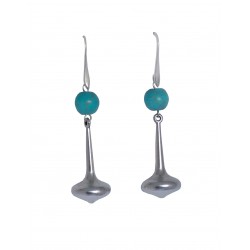 Σκουλαρίκια Svoura howlite SK00211