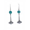 Σκουλαρίκια Svoura howlite SK00211