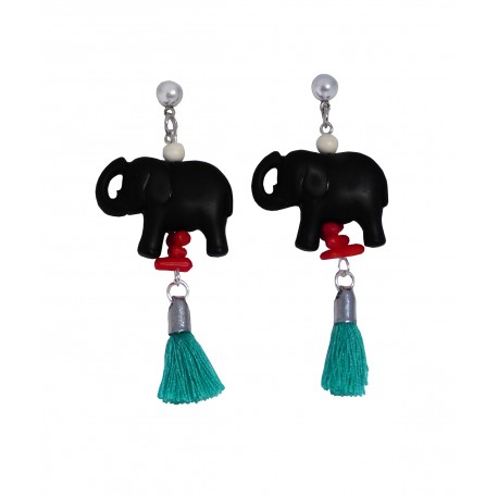Σκουλαρίκια Elephant boho SK00214