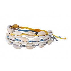 Βραχιόλι χειροποίητο φυσικά κοχύλια  VR00645