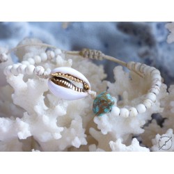 Bracelet shell white gold  VR00650