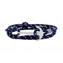 Bracelet Anchor silver blue-white VRA00503