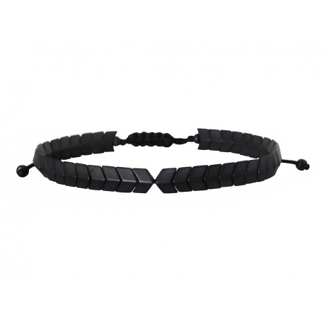 Bracelet Arrow hematite mat  VRA00525