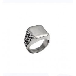 Ανδρικό Ατσάλινο δακτυλίδι Minimal  RI0013
