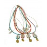Κολιέ Boho shell colours  KL00556