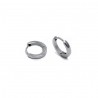 Ανδρικά σκουλαρίκια ατσάλινα κρίκος ERS001
