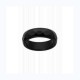 Ανδρικό δακτυλίδι Αχάτης μαύρος RI0015