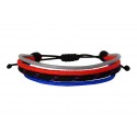 Bracelet 4seiro red - blue VRA00579