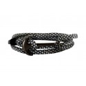 Ανδρικό βραχιόλι Anchor gun metal bl-wh VRA00591