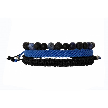 Mens bracelets  3 set  VRA00599