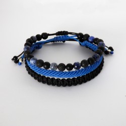 Mens bracelets  3 set  VRA00599