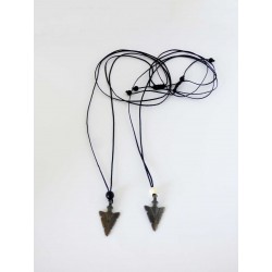 Ανδρικό μενταγιόν Βέλος gunmetal  KLA0101