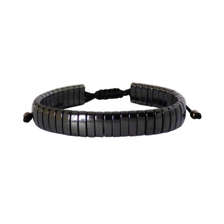 Ανδρικό βραχιόλι Hematite  VRA00617