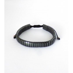 Ανδρικό βραχιόλι Hematite  VRA00617