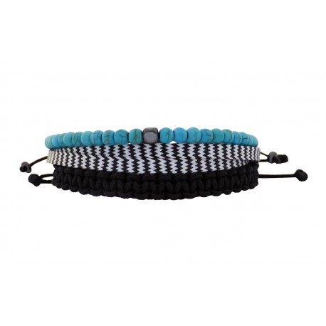 Ανδρικά βραχιόλια set 4 summer21  VRA00624