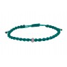 Mens bracelet macrame 3greenblue  VRA00622