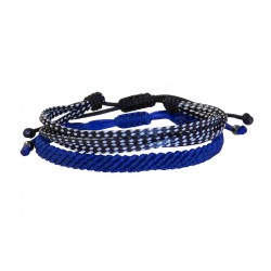 Mens bracelets set 2  blue  VRA00625