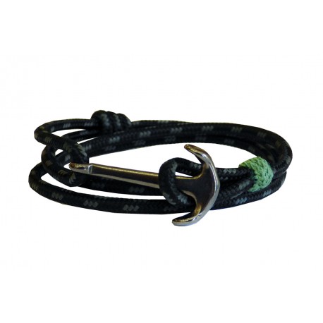 Ανδρικό βραχιόλι Anchor gunmetal  VRA00628