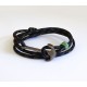 Bracelet Anchor gunmetal  VRA00628