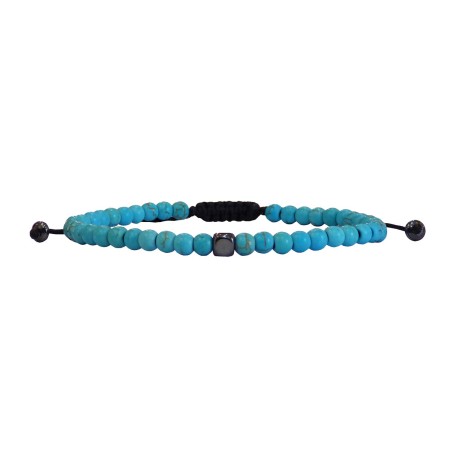 Ανδρικό βραχιόλι Howlite colours VRA00632