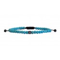 Ανδρικό βραχιόλι Howlite colours VRA00632