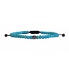 Ανδρικό βραχιόλι Howlite colours VRA00632