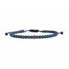 Ανδρικό βραχιόλι howlite light blue  VRA00635